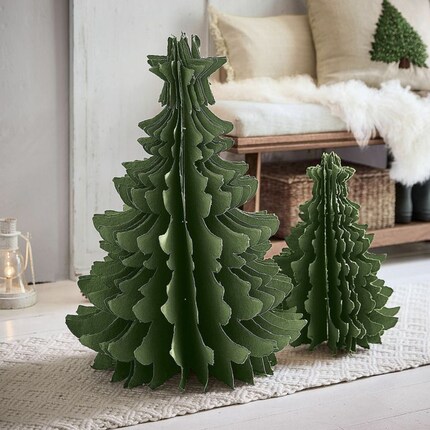 A great alternative to natural or plastic Christmas trees.