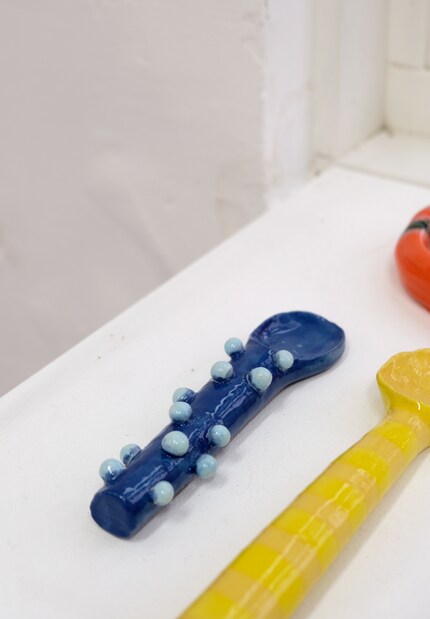 Morgan Steyaert's spoons are beautiful, but not exactly practical.