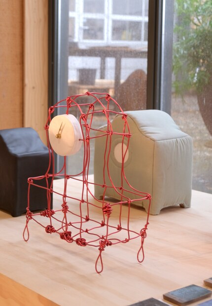 The clocks are made of cool ceramic.