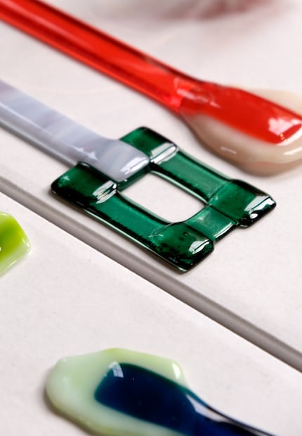 Super sweet, even without sugar: the salad servers from Fleur Peters.