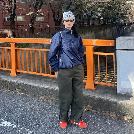 A gorpcore look straight out of a picture book.