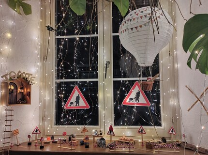 Jour 5 : pour le montage complexe, il faut parfois même une montgolfière.