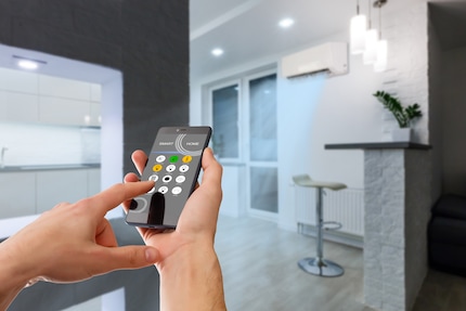 Smart home devices have become established over the last ten years. Hopefully the future won’t be as sterile as this stock image.