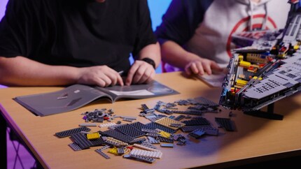Le istruzioni di costruzione di Lego sono semplici e di facile comprensione.