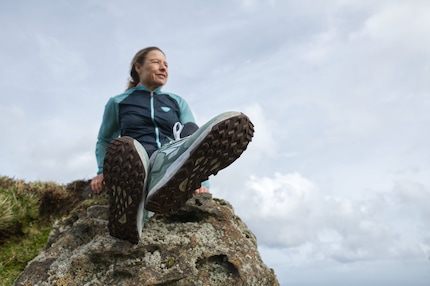 Zwar etwas schwer, aber solide gebaut sind die Trailrunning-Schuhe von Altra.