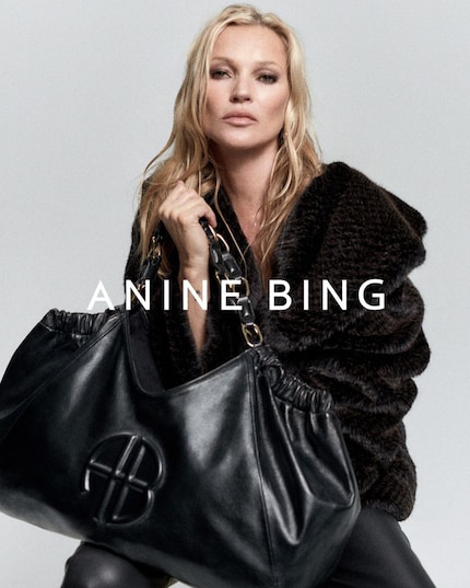 Das Supermodel mit der nach ihr benannten «Kate Tote».