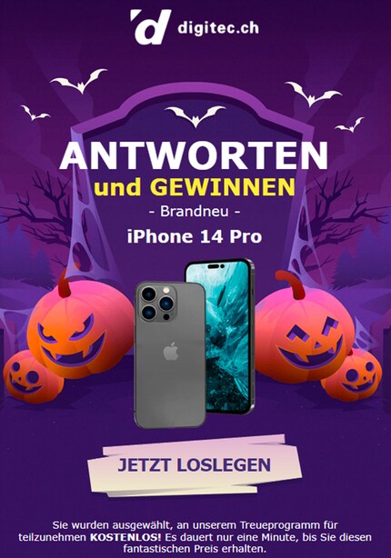 You’re guaranteed a prize – unlikely for a genuine competition.