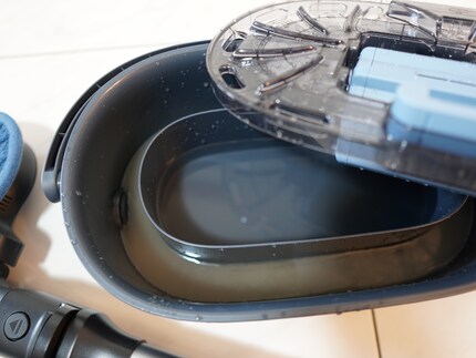 L'acqua sporca (all'esterno) e l'acqua pulita sono separate in modo accurato.