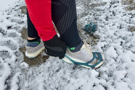 Mi basta infilarle sulle scarpe e sono pronta per partire.