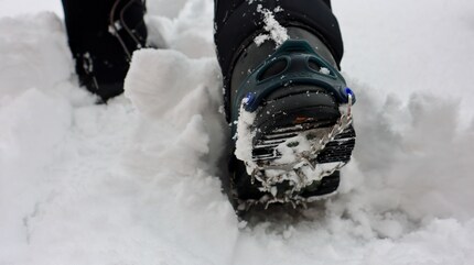Gli spike «Pro» sono ideali per i miei scarponcini invernali e sono ottimi per le escursioni sulla neve.
