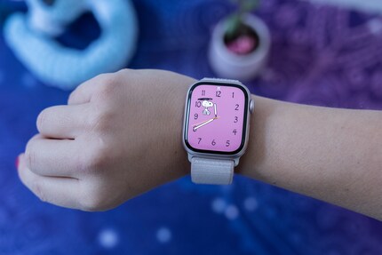 The 41 mm version is better for my narrow wrist.