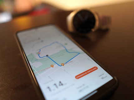 GPS-tracking tijdens het lopen of joggen is zeer nauwkeurig.