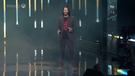 Keanu Reeves presents Cyberpunk 2077» at the Xbox press conference at E3 2019 «. One of the greatest E3 moments ever.