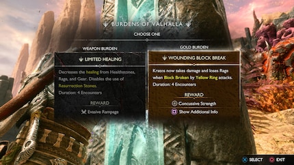 No risk, no reward. To gain certain perks, I first have to accept temporary nerfs.