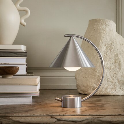 Shiny pieces like these look fresh thanks to their reflective surfaces.