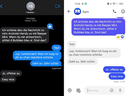 L'invio di iMessage ora non richiede solo l'app.