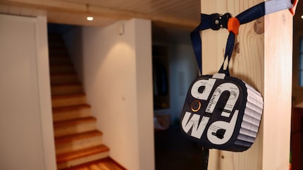 Die Unitree «Pump» ist klein, leicht und an vielen Orten fixierbar.