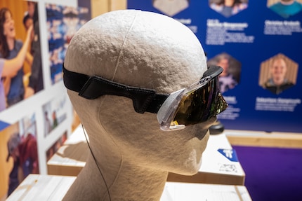 The Oakley «Flex Scape» here with strap and Prizm 24k lens.