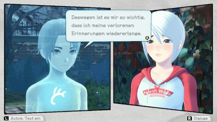 Ashley and the ghost boy become good friends over the course of the story and explore the estate together.