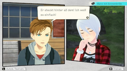 In Another Code: R, Ashley meets Matthew. Like the ghost boy, he’s lost the memory of an important event in his life.