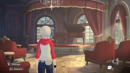 In screenshots, some rooms of the island mansion look like 2D art.