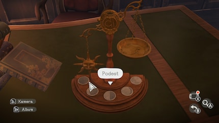 When starting a puzzle, the game zooms in on relevant items.