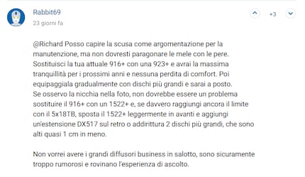 L'utente Rabbit69 mi indica dei modelli Synology adatti.