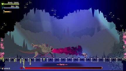 Der erste Boss ist unspektakulär, dient aber auch mehr als Tutorial.