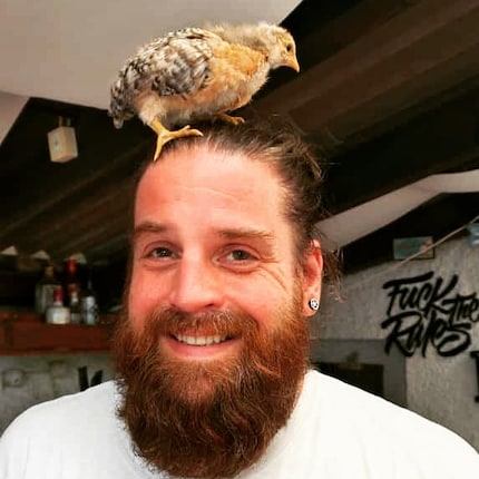 Back in the summer of 2023, our rooster was still quiet and life was good.