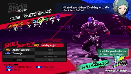 Habe ich die Schwäche entdeckt ...