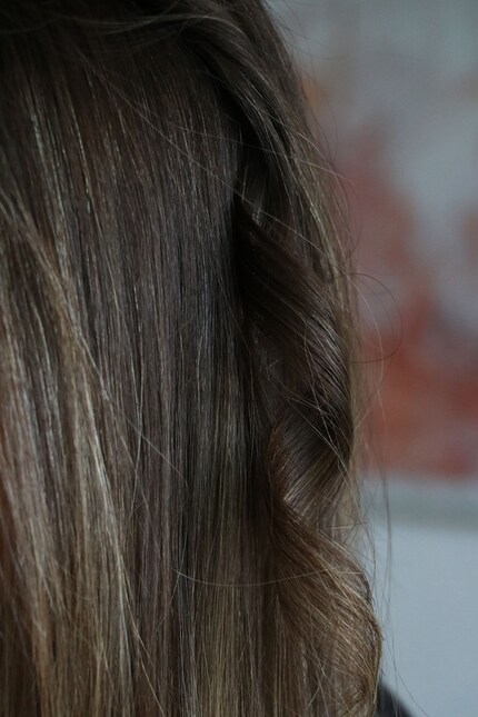 Curls can also be styled with most straighteners. But it works particularly well with the Chronos.