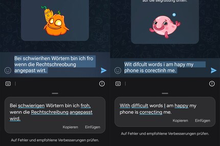 L'IA de Samsung me corrige les fautes de frappe et l'orthographe d'une simple pression sur un bouton
