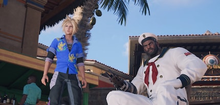 Barrett als Matrose ist ein spezieller Anblick.