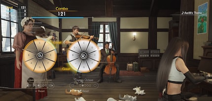 Auch bei den Moogles gibt es Mini Games.