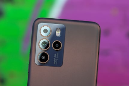 Die Kameras auf der Rückseite des HTC U23 Pro.