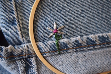 La première fleur en freestyle pousse rapidement.