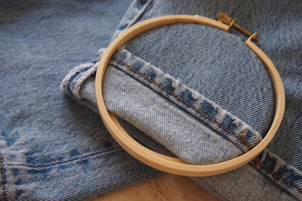 Les cercles de broderie sont sympas, mais pas indispensables.