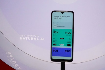 The AI can search for and book flights.