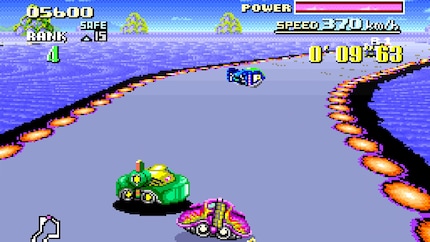 F-Zero is a prime example of the Super Nintendo architecture.