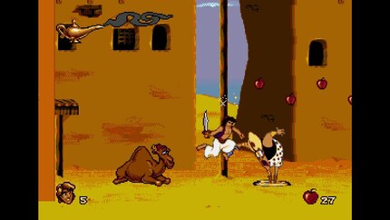 Aladdin enchants us with smooth animations and hand-drawn designs.