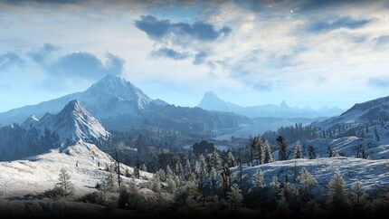 Scotland served as the template for snowy Skellige.