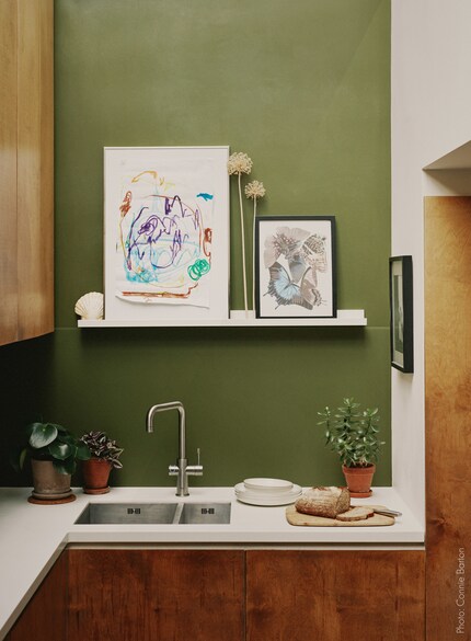 Der Vorteil von Bilderleisten? Sie passen selbst ins kleinste Eck.