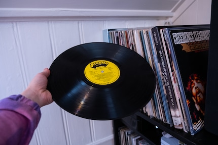 My record collection is anything but environmentally friendly...