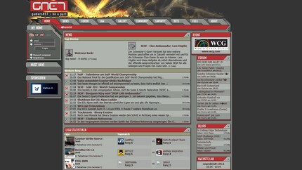 gamersnet.ch in all seiner Pracht. Und mit digitec.ch als Sponsor.