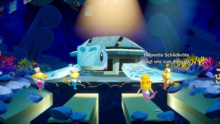 The game is full of surprises. Like this suddenly appearing turtle.