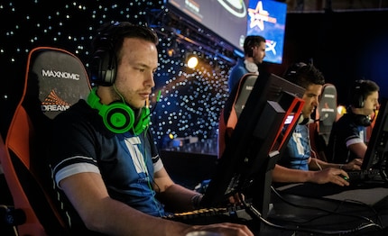 Mathieu am DreamHack Open Summer 2015 als er noch aktiv mitspielte.