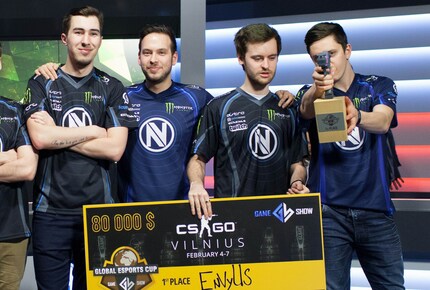 Mit seinem Team Envyus belegte Mathieu am Game Show Global eSports Cup 2016 den ersten Platz.