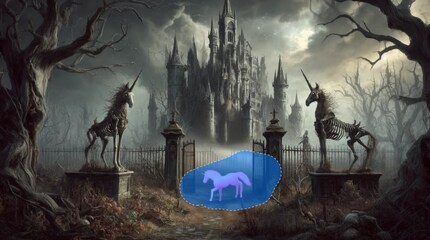 Getting the command right for a realistic, pink unicorn to be placed in the empty space is harder than expected.