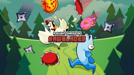 Optisch opulenter als das Game selbst präsentiert sich hier «A Slight Chance of Sawblades».