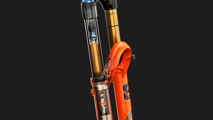 Blick in die neue Federgabel «Grip X».